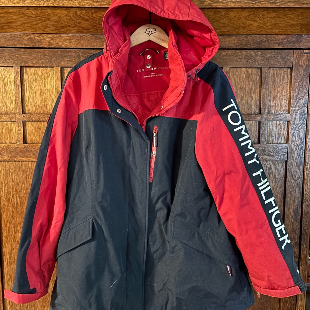 Tommy Hilfiger Red All-Weather Jacket